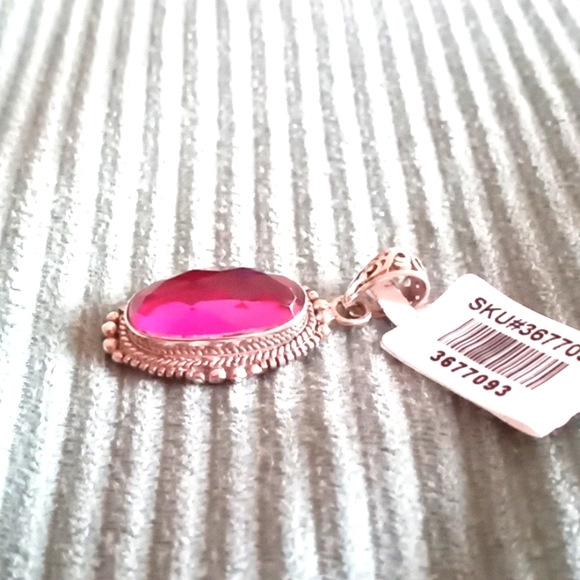 BALI LEGACY RADIANT ORCHID QUARTZ PENDENT - Picture 3 of 9